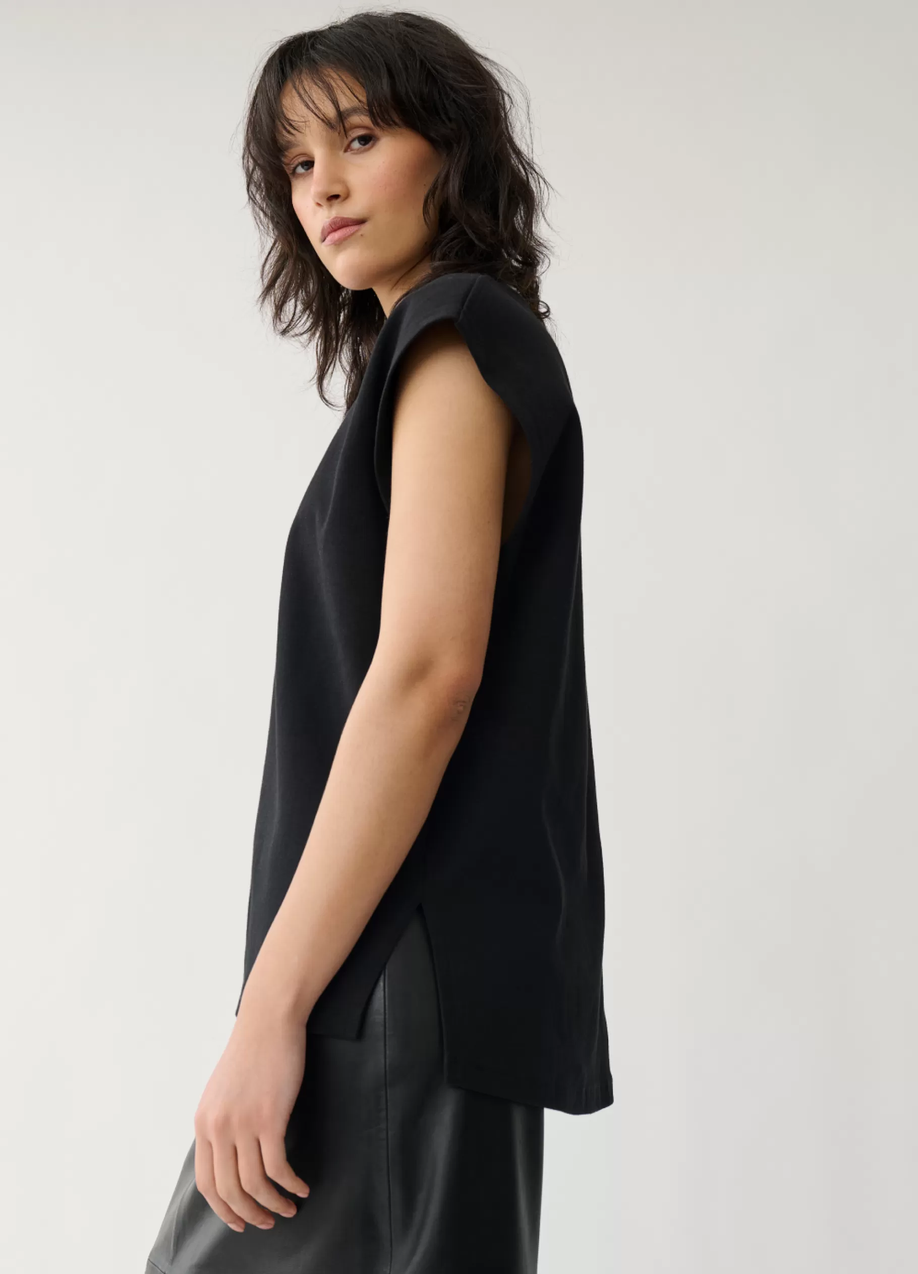 boxy_tank_top_4.webp Vagabond BOXY TANK TOP Zwarttextiel Sale